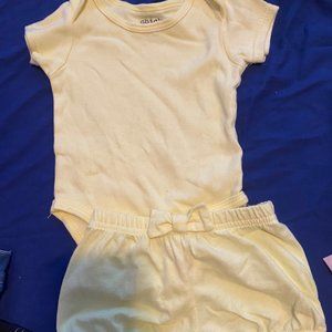 Baby shirt and shorts set